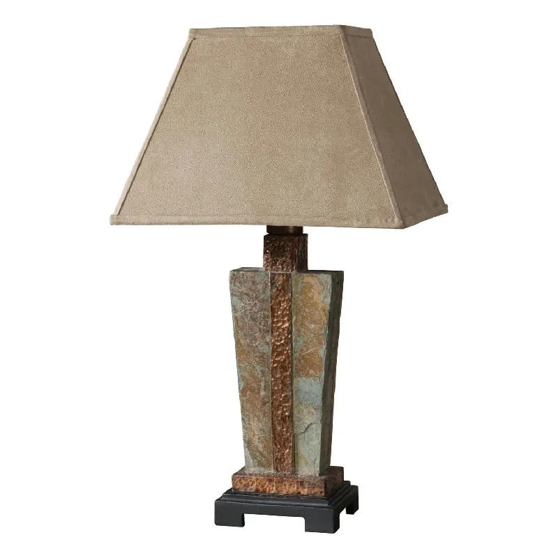 Slate Table Lamp