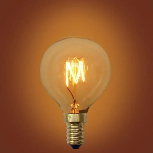 Long lifespan Edison light bulbsE12 Small Squirrel Cage 40 Watt Vintage Edison Light Bulb