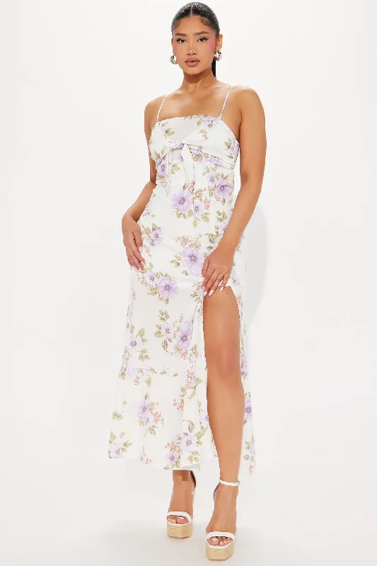 Brunch Chic Maxi Dress - Off White