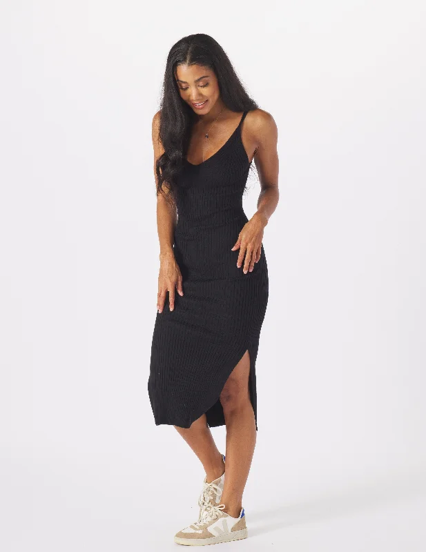 Sunset Dress: Black