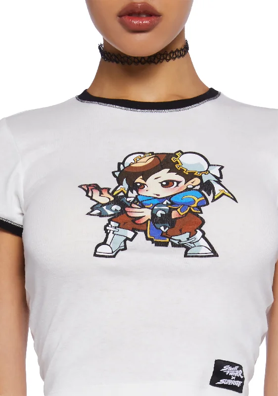 Chun Lee Ringer Tee