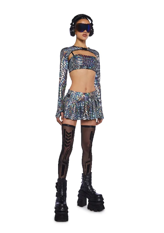 Cosmic Disco Shrug Set