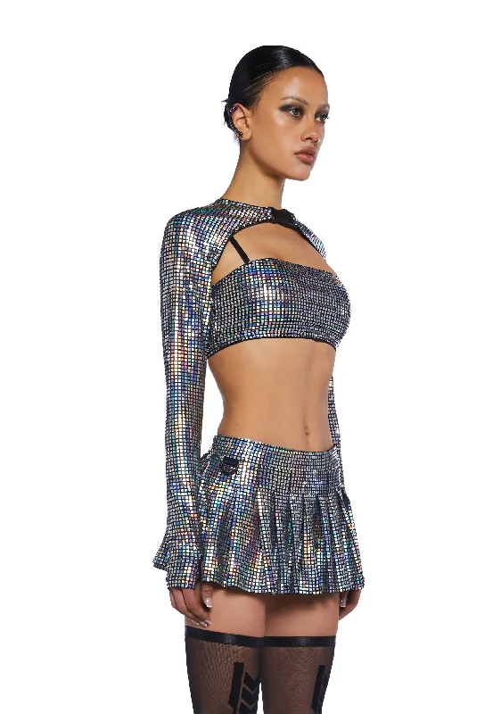 Cosmic Disco Shrug Set