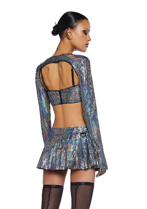 Cosmic Disco Shrug Set