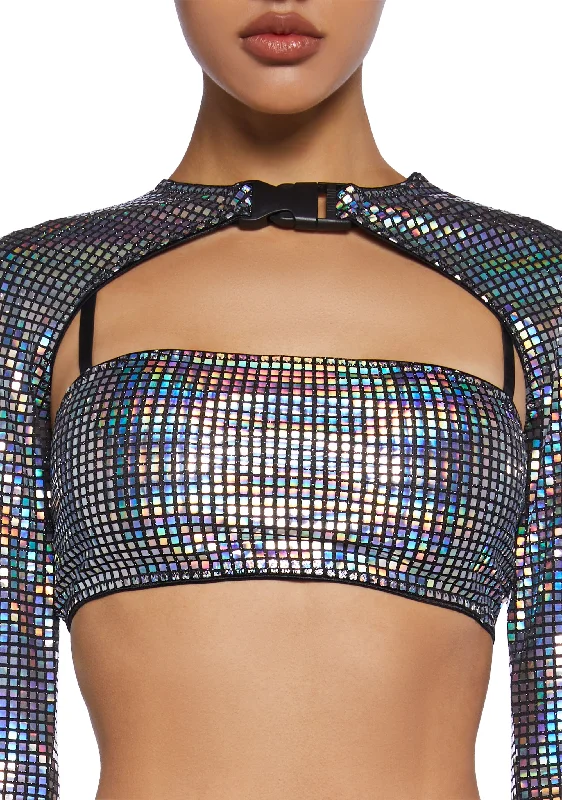 Cosmic Disco Shrug Set