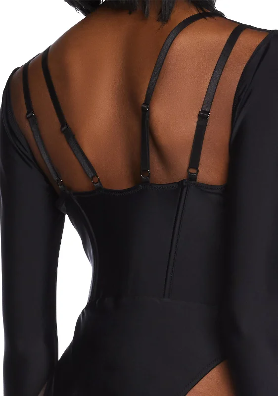 Lick You Lots Strappy Bodysuit