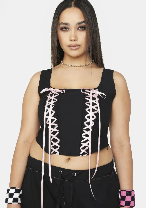 Plus I'm 4 Real Corset Top