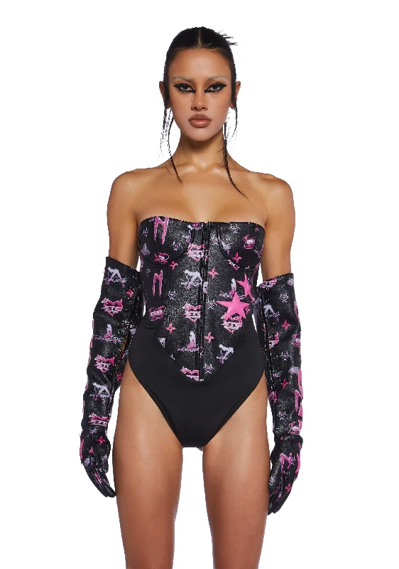 Superstar Bodysuit - Multi