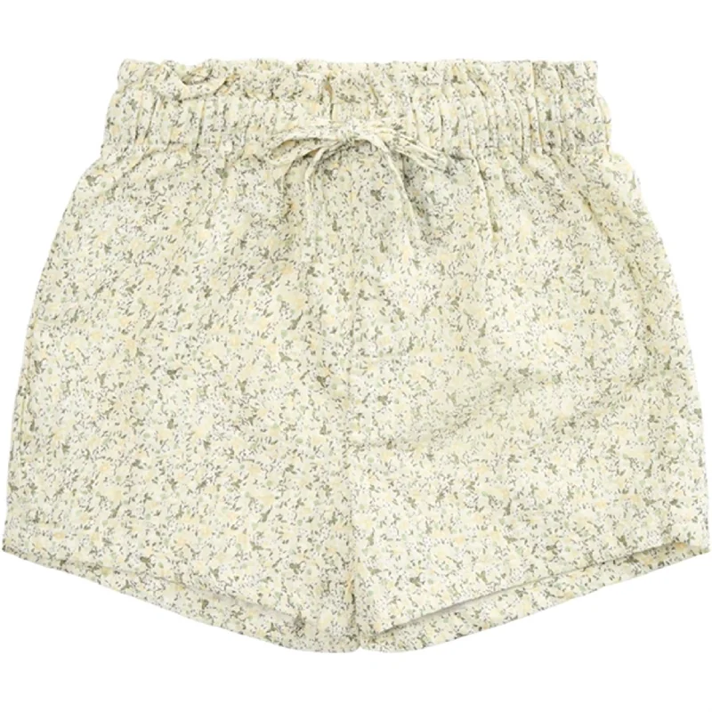 Sofie Schnoor Yellow Flower Shorts