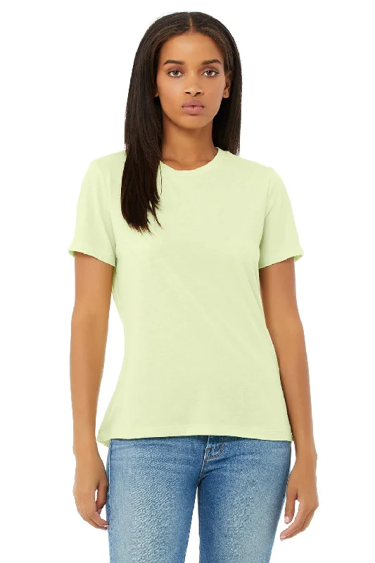 Bella + Canvas Womens Short Sleeve Crewneck T-Shirt - Spring Green