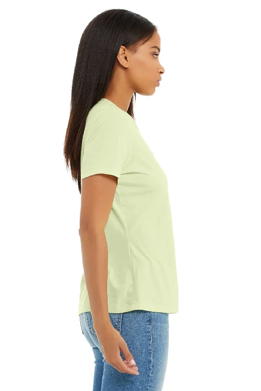 Bella + Canvas Womens Short Sleeve Crewneck T-Shirt - Spring Green