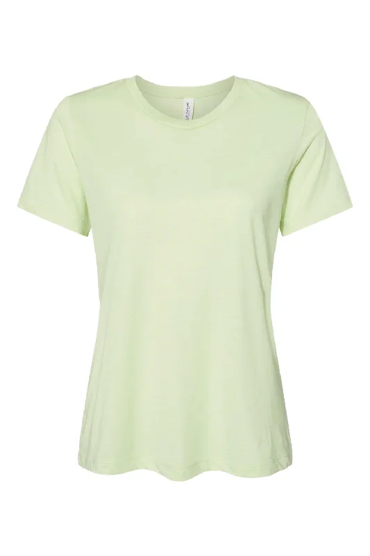 Bella + Canvas Womens Short Sleeve Crewneck T-Shirt - Spring Green