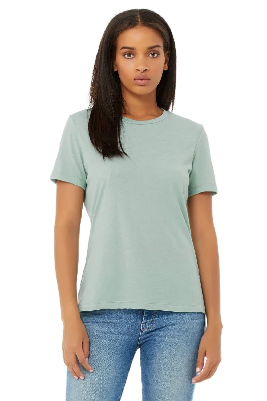 Bella + Canvas Womens Short Sleeve Crewneck T-Shirt - Dusty Blue