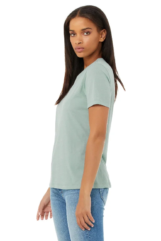 Bella + Canvas Womens Short Sleeve Crewneck T-Shirt - Dusty Blue