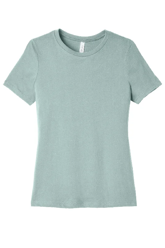 Bella + Canvas Womens Short Sleeve Crewneck T-Shirt - Dusty Blue