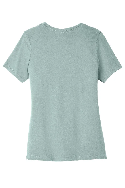 Bella + Canvas Womens Short Sleeve Crewneck T-Shirt - Dusty Blue