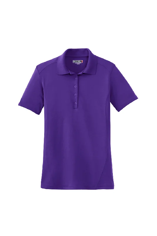 Sport-Tek Womens Dry Zone Moisture Wicking Short Sleeve Polo Shirt - Purple