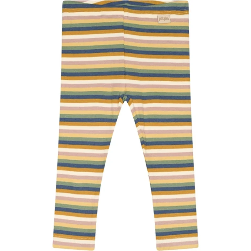 Petit Piao Multi Striped Modal Leggings