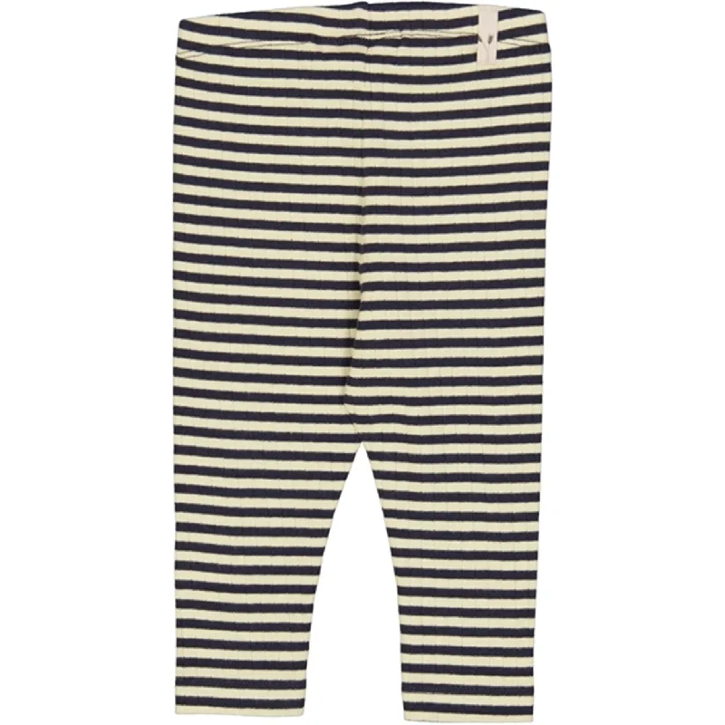 Wheat Midnight Stripe Jersey Leggings