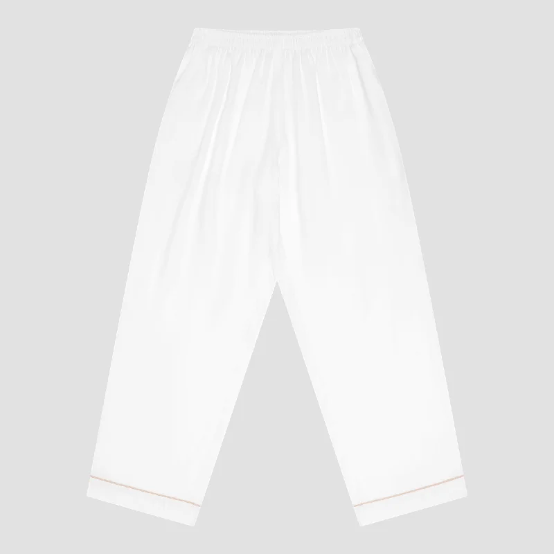 Pearl Linen Pajama Pants