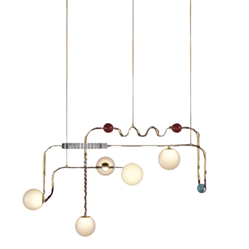 Bohemian - Style Beaded Chandeliers for Eclectic DecorAbagee Chandelier