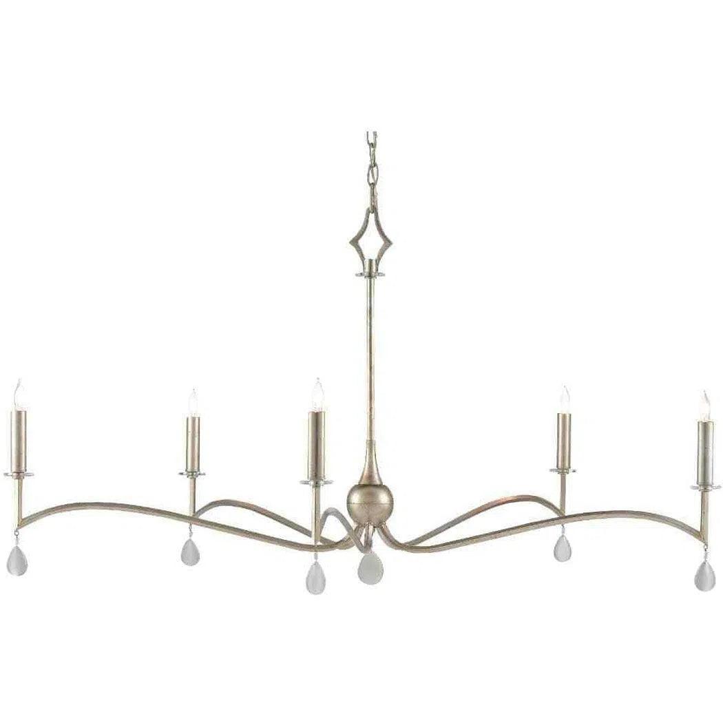 Chandeliers with Murano Glass for a High - End Artistic TouchAntique Silver Leaf Natural Serilana Chandelier Chandeliers with Murano Glass for a High - End Artistic TouchAntique Silver Leaf Natural Serilana Chandelier