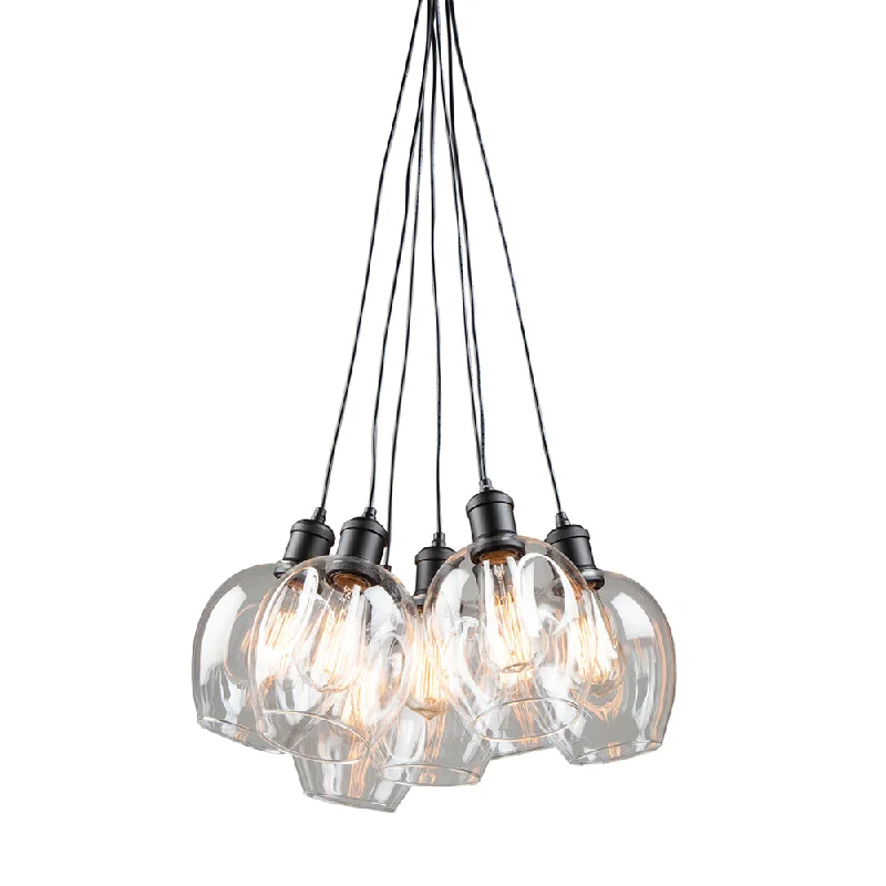 Chandeliers for Low Ceilings to Avoid OvercrowdingChandelier Clearwater 7 Light Cord