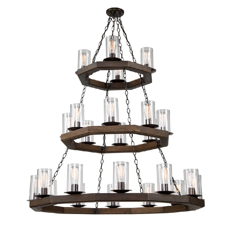 Chandeliers with Adjustable Arms for Directional LightingChandelier Jasper Park