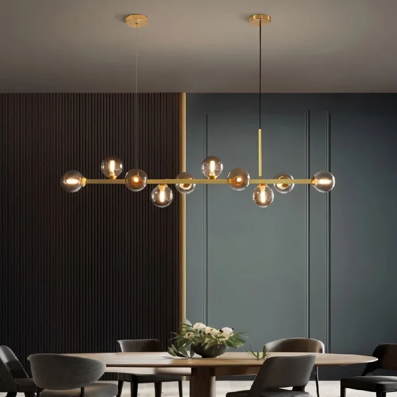 Chandeliers with Dimmable Lights for Ambiance ControlAstronex Linear Chandeliers