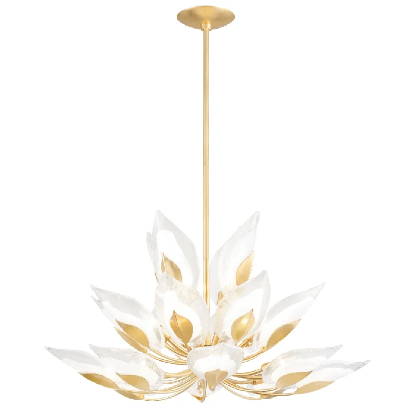 Chandeliers with Pendant Lights for a Stylish LookBlossom Gold Leaf Chandelier - Hudson Valley Lighting Chandeliers with Pendant Lights for a Stylish LookBlossom Gold Leaf Chandelier - Hudson Valley Lighting