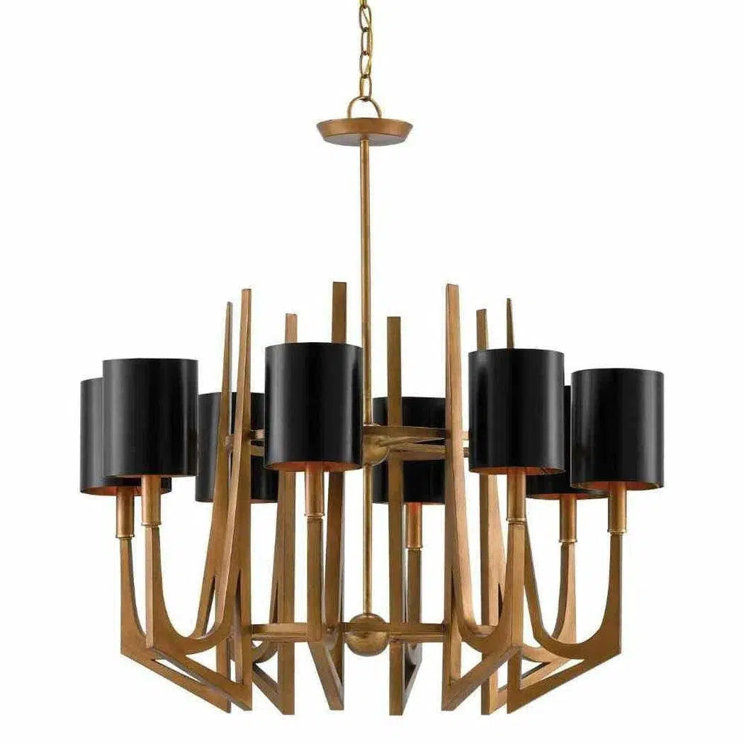 Industrial Iron Chandeliers for Loft - Inspired SpacesBrass Umberto Chandelier