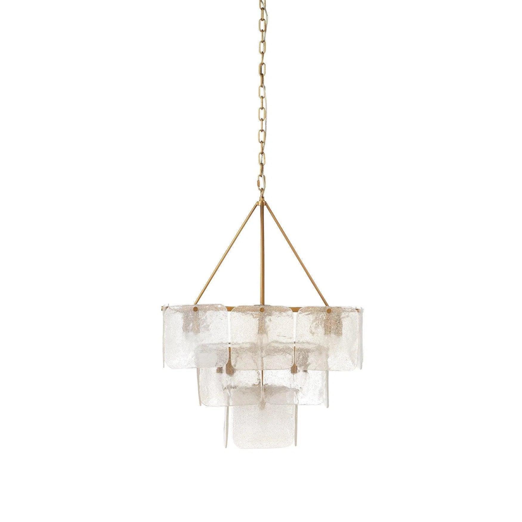 Chandeliers with Candle - Style Bulbs for a Classic AestheticBrass & Glass Foyer Perignon Three Tier Chandelier Chandeliers with Candle - Style Bulbs for a Classic AestheticBrass & Glass Foyer Perignon Three Tier Chandelier