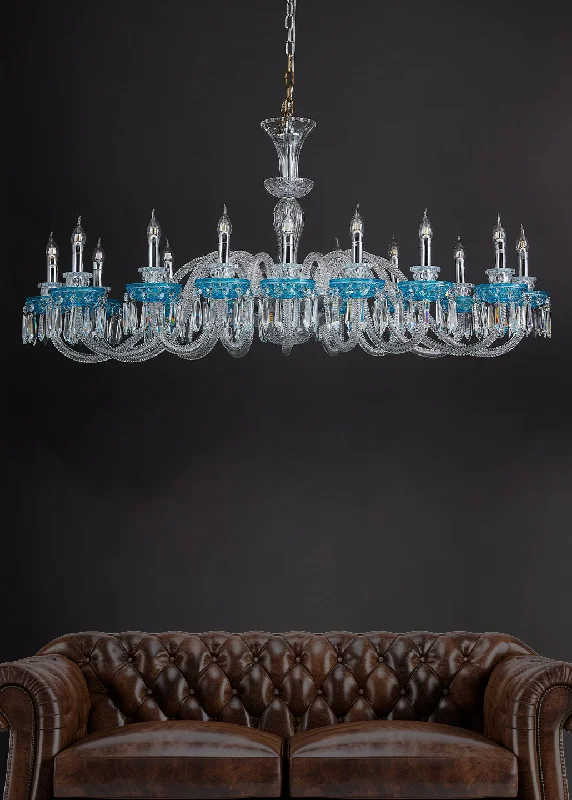 Chandeliers for Living Rooms to Create a Focal PointCelestial Blue Chandelier