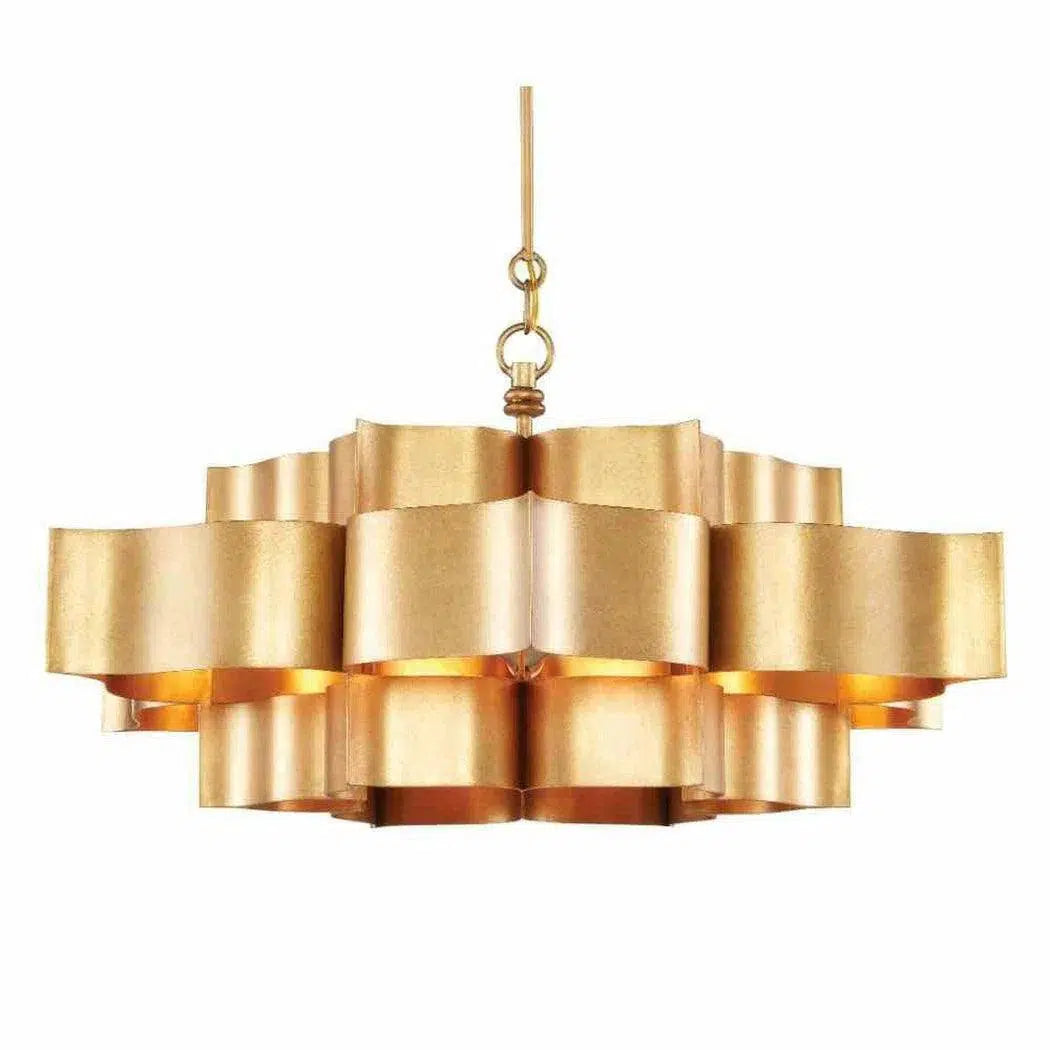 Large Chandeliers for Grand Halls and FoyersAntique Gold Leaf Grand Lotus Gold Large Chandelier Large Chandeliers for Grand Halls and FoyersAntique Gold Leaf Grand Lotus Gold Large Chandelier