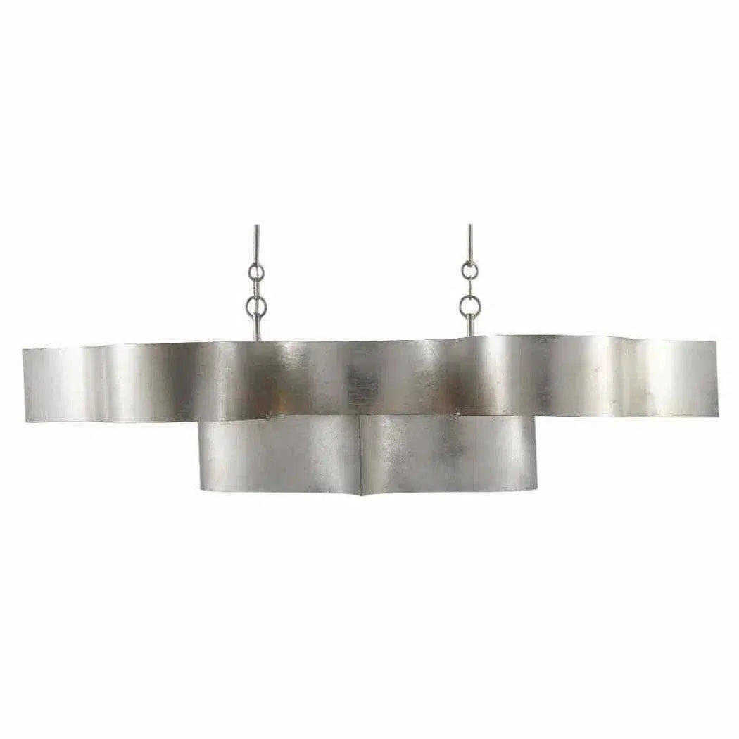 Chandeliers with Multiple Lights for Maximum IlluminationSilver Leaf Grand Lotus Silver Oval Chandelier Chandeliers with Multiple Lights for Maximum IlluminationSilver Leaf Grand Lotus Silver Oval Chandelier