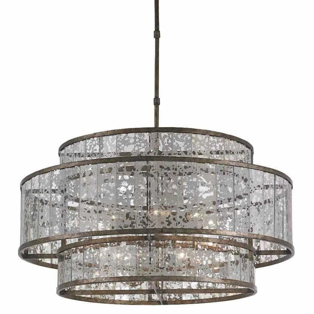 Art Deco Chandeliers for a Retro - Glam LookPyrite Bronze Raj Mirror Fantine Large Chandelier Art Deco Chandeliers for a Retro - Glam LookPyrite Bronze Raj Mirror Fantine Large Chandelier