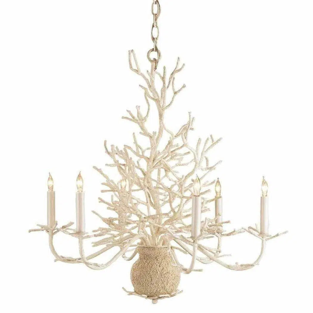 Chandeliers with Sputnik - Style Design for a Futuristic VibeWhite Coral Natural Sand Seaward Small Chandelier Chandeliers with Sputnik - Style Design for a Futuristic VibeWhite Coral Natural Sand Seaward Small Chandelier