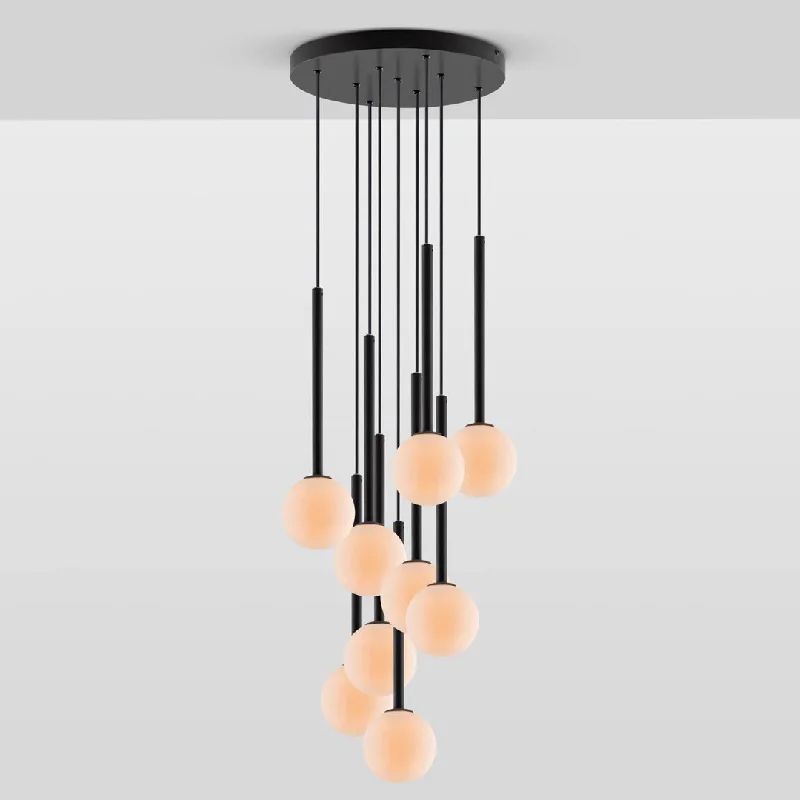 Chandeliers with Murano Glass for a High - End Artistic TouchCharcoal Grey Cluster Chandelier - Houseof Chandeliers with Murano Glass for a High - End Artistic TouchCharcoal Grey Cluster Chandelier - Houseof