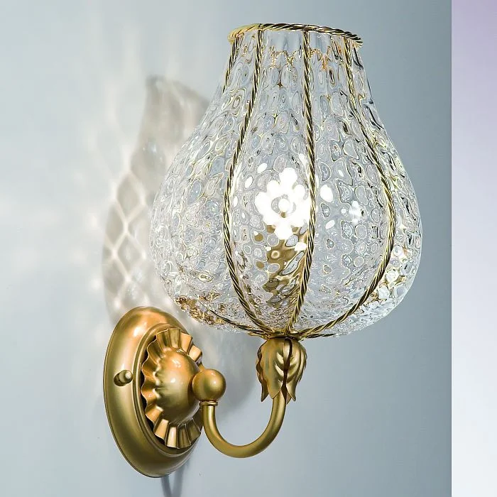 Chandeliers for High Ceilings to Fill Vertical SpaceClassic Venetian Balloton Cristallo Glass Wall Light With Gold Frame Chandeliers for High Ceilings to Fill Vertical SpaceClassic Venetian Balloton Cristallo Glass Wall Light With Gold Frame