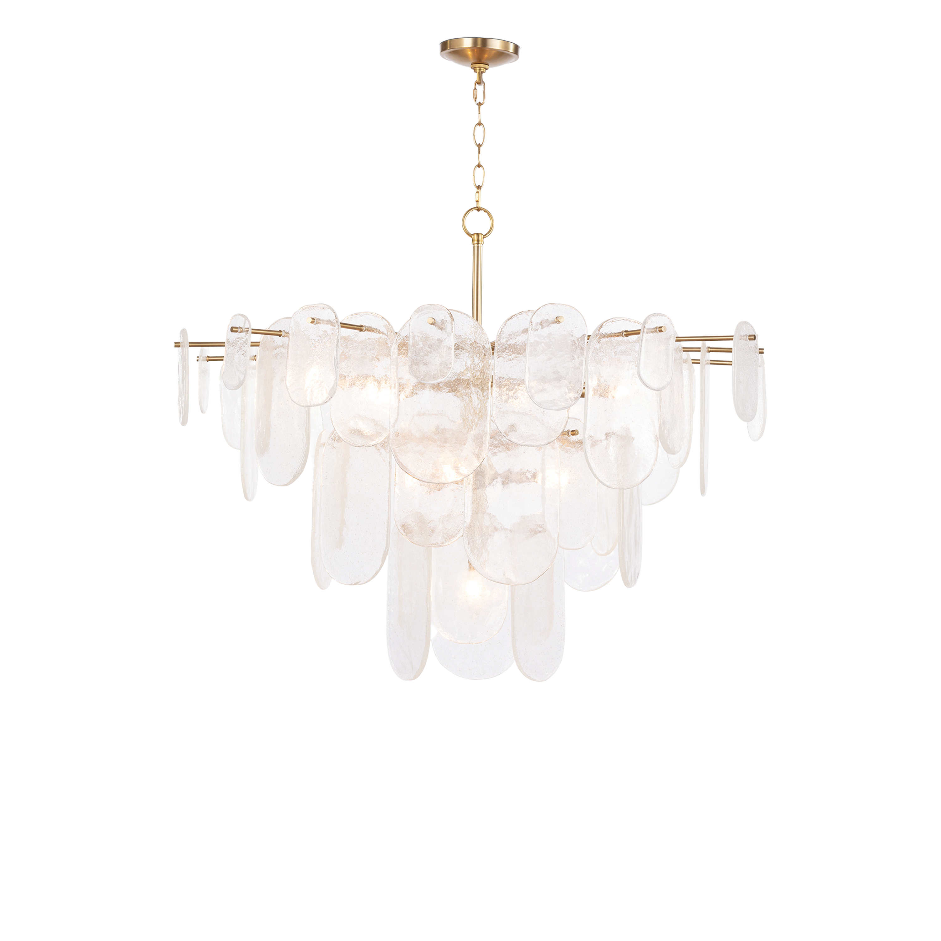 Chandeliers for Living Rooms to Create a Focal PointEcho Glass Chandelier