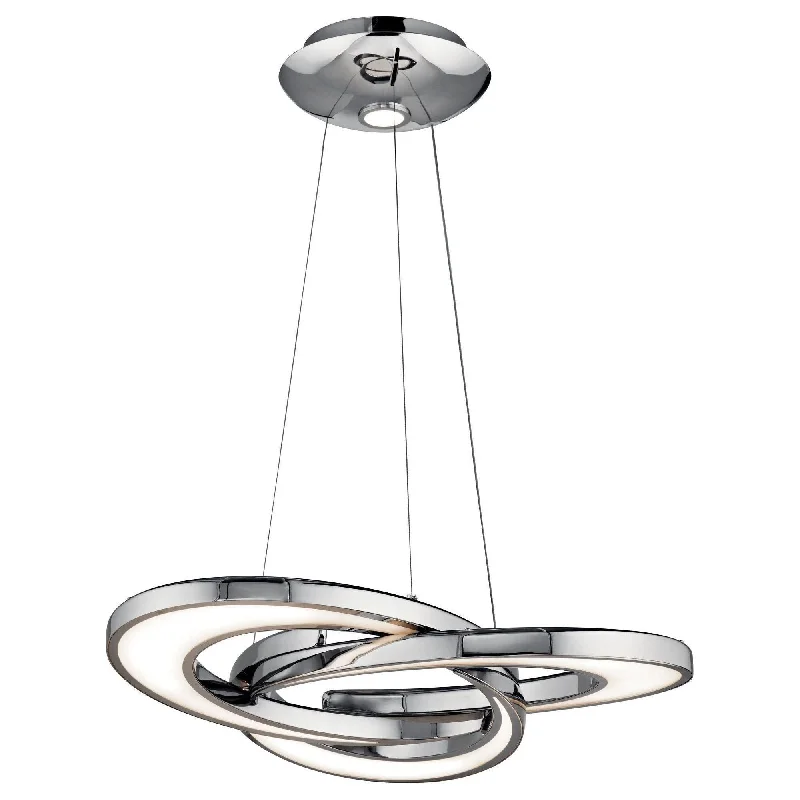 Chandeliers with Metal Frames in Silver FinishDestiny Chandelier