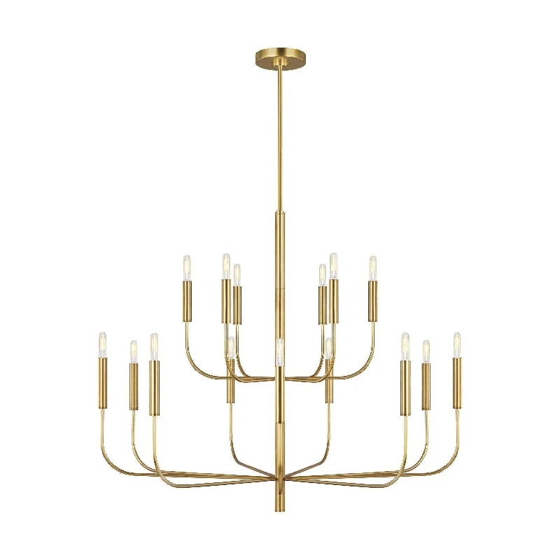 Modern Crystal Chandeliers for Contemporary HomesBrianna 15 Light Chandelier