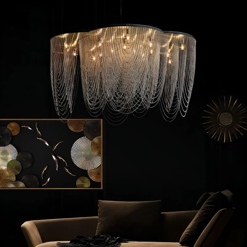 Chandeliers for Living Rooms to Create a Focal PointEstelle Chandelier