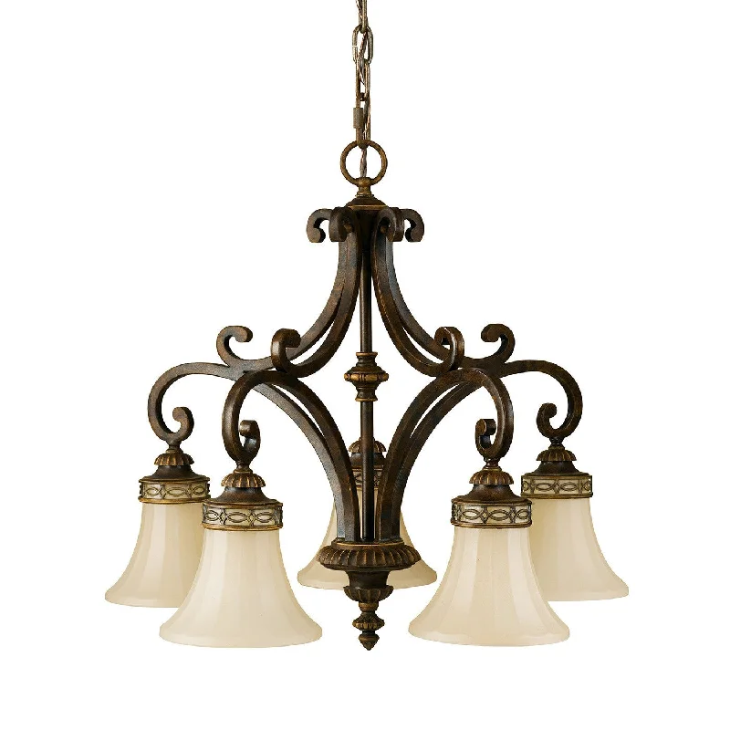 Chandeliers with Adjustable Arms for Directional LightingSion Bronze Down 5 Light Chandelier - ID 7391 Chandeliers with Adjustable Arms for Directional LightingSion Bronze Down 5 Light Chandelier - ID 7391