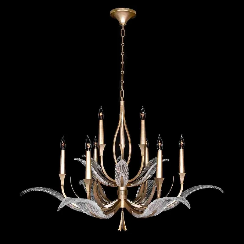 Chandeliers for High Ceilings to Fill Vertical SpacePlume Chandelier