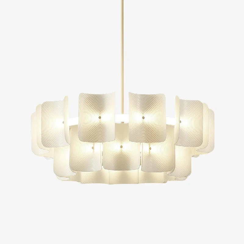 Chandeliers for High Ceilings to Fill Vertical SpaceFingerprint Chandelier