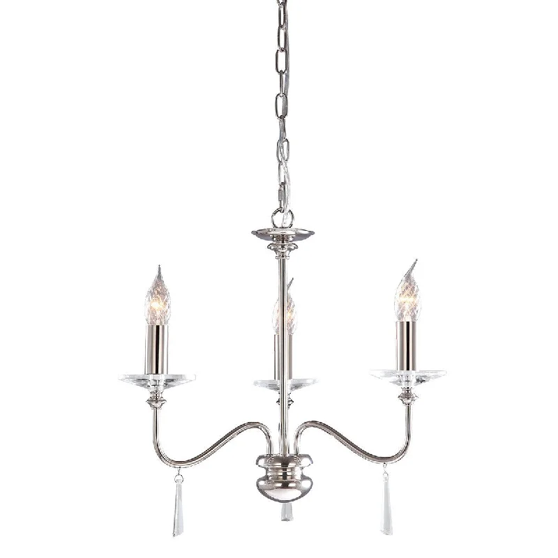 Chandeliers with Adjustable Arms for Directional LightingPark Place 3 Arm Chandelier - ID 8259