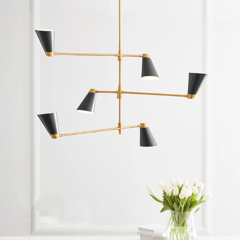 Industrial Iron Chandeliers for Loft - Inspired SpacesChandelier Signoret