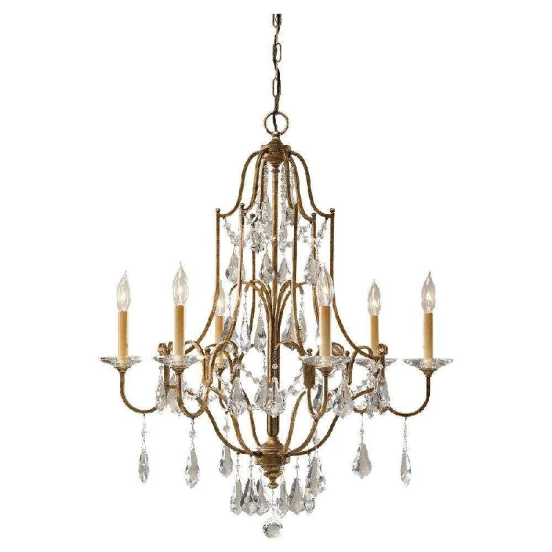 Victorian - Inspired Chandeliers with Ornate DetailsValentina Chandelier