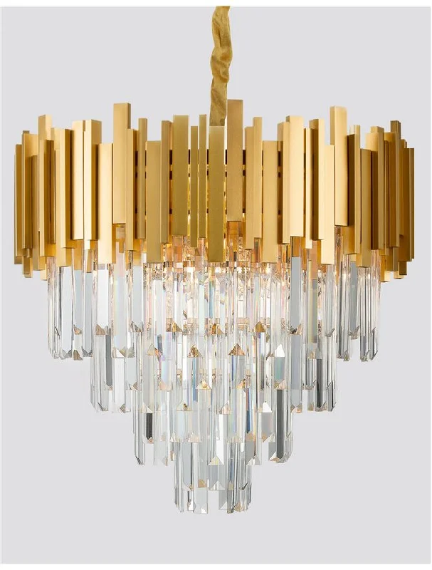 Traditional Brass Chandeliers for Classic InteriorsGRA Gold Metal & Crystal Contemporary Chandelier Large - ID 10477 Traditional Brass Chandeliers for Classic InteriorsGRA Gold Metal & Crystal Contemporary Chandelier Large - ID 10477